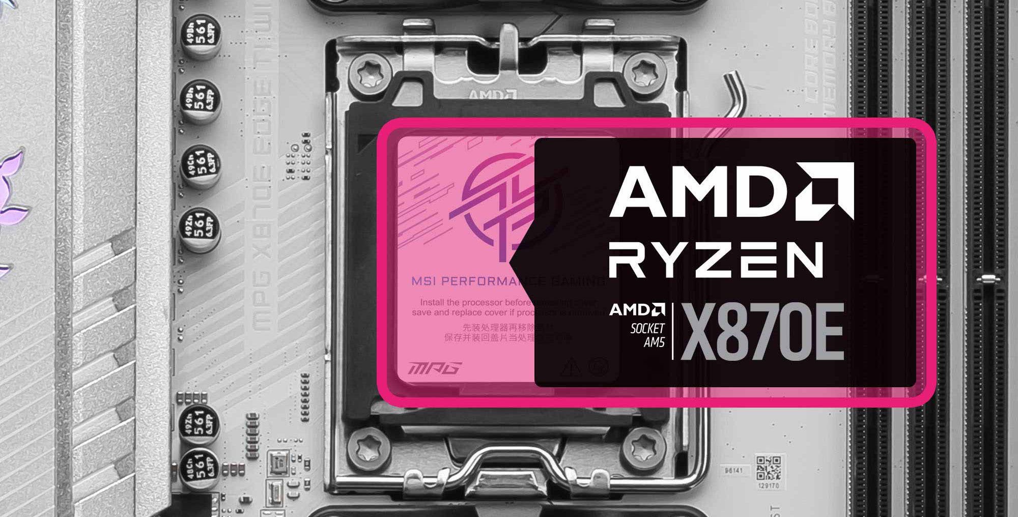 MSI MPG X870E EDGE TI WIFI ATX AMD Ryzen 9000 Gaming